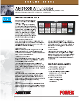 AN-3100D Annunciator